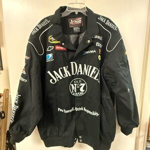 Vintage Chase Authentics JH Design NASCAR Jack Daniel's racing jacket